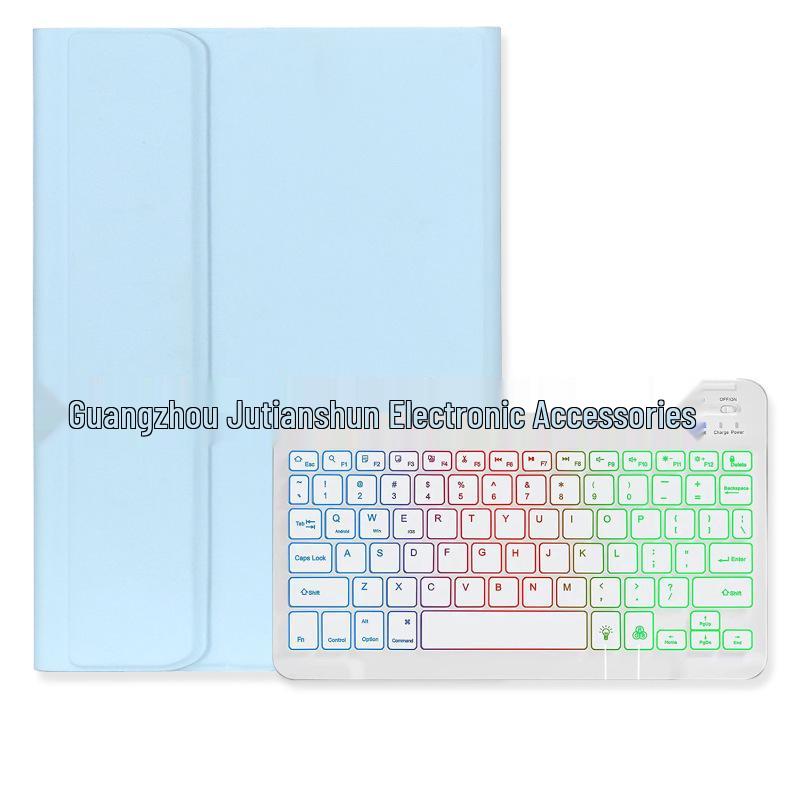 Чехол для Samsung Galaxy Tab S 11" с цветной Bluetooth-клавиатурой и слотом для стилуса X736