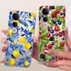 For Vivo Y400 5G Case V2506 New Fashion Flower Cover Transparent Silicone Slim Soft Phone Cover For Vivo Y400 Pro Y400Pro Bumper