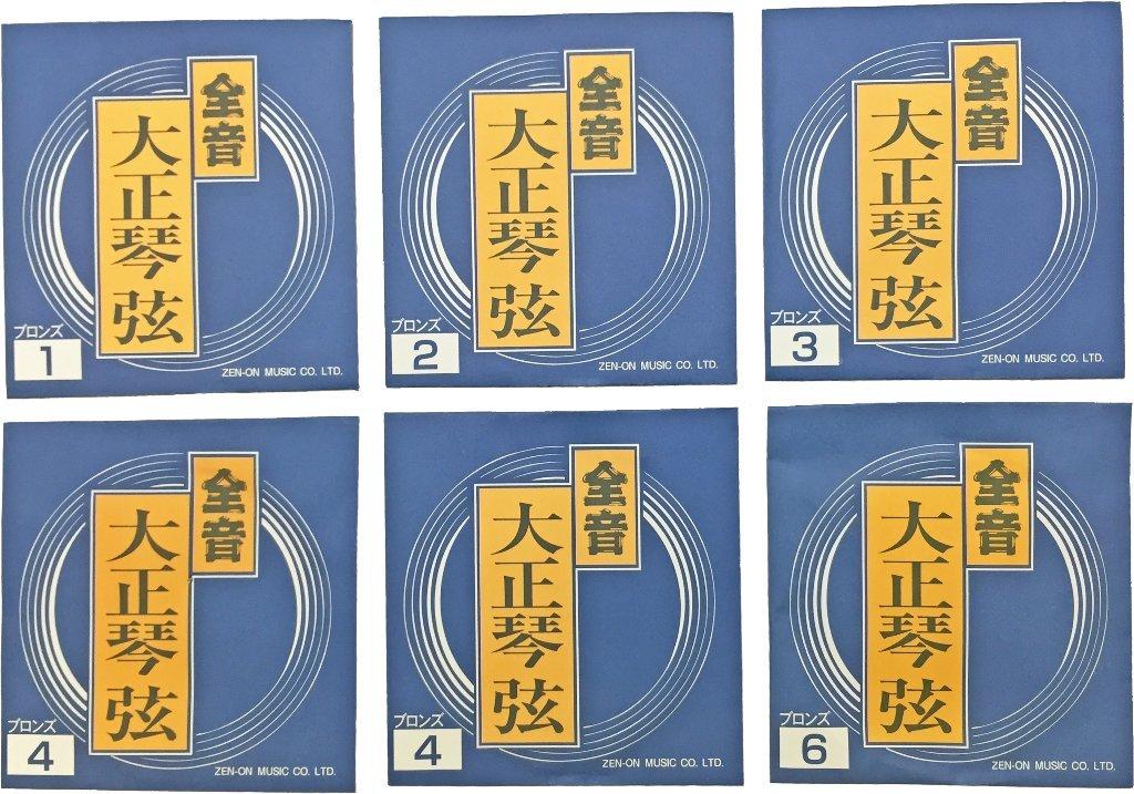 Zen-On Taishogoto Бронзовые Струны Набор из 6 Струн
