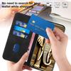 For iPhone 17 Leather Case with Wrist Strap Diamond Imprint Wallet Phone Cover