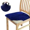 High Stretch Velvet Chair Seat Cover Protector Slipcover For Dining Room Living Room Office Kitchen Banquet Chairs
