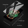 Чехол Dragon Animal Glass для Samsung Galaxy A52 A71 A50 A51 A70 A21s A31 A72 A10 A12 A30 A22 5G Phone Cover