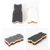 4PCS Cute Cats Shape Sponge Scrubber Thickened Reusable Design Not Abrasive Cleaning Tool for Dishes Utensils Surfaces