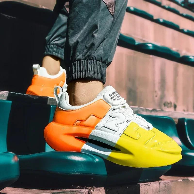 Мужская обувь Кроссовки Мужские теннисные туфли Роскошные мужские повседневные кроссовки для бега Дышащие модные мокасины Кроссовки для мужчин