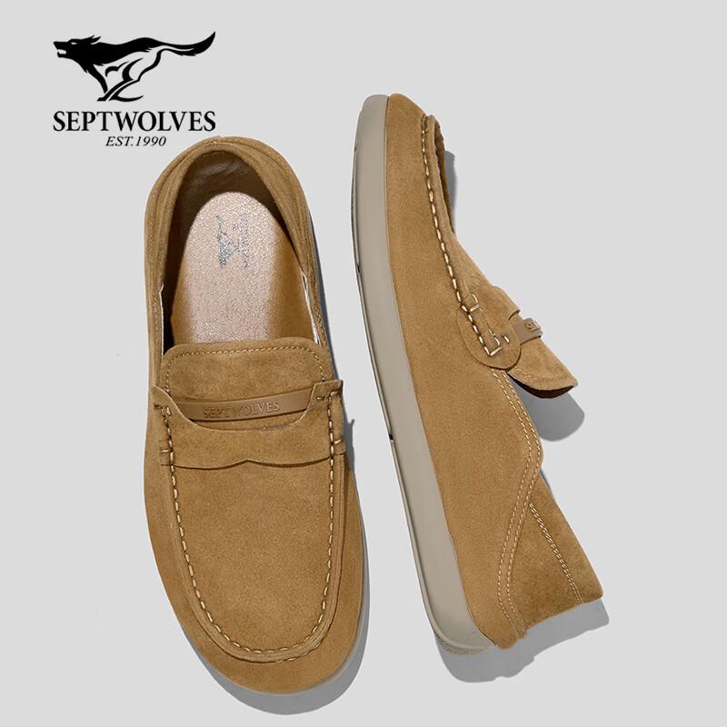 SEPTWOLVES Мужские лоферы без шнуровки