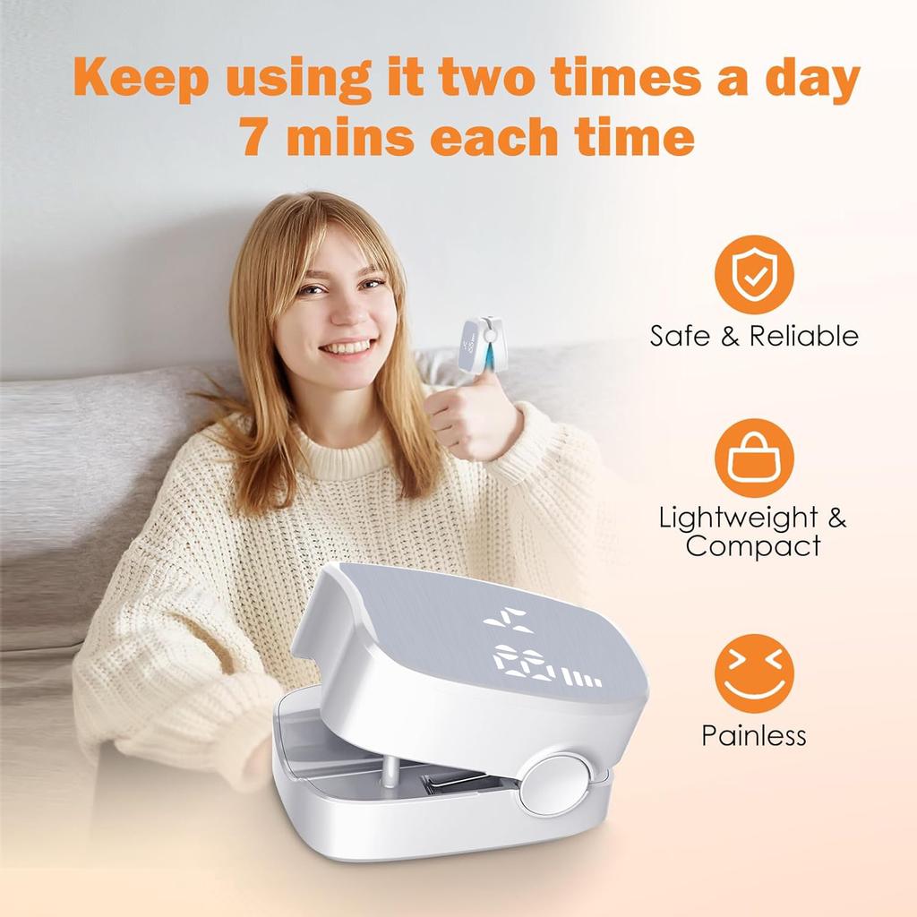 Onychomycosis Instrument Portable Nail Fungus Therapy Laser Device Repair Toenail Fingernail Anti Fungal Tools USB Charge