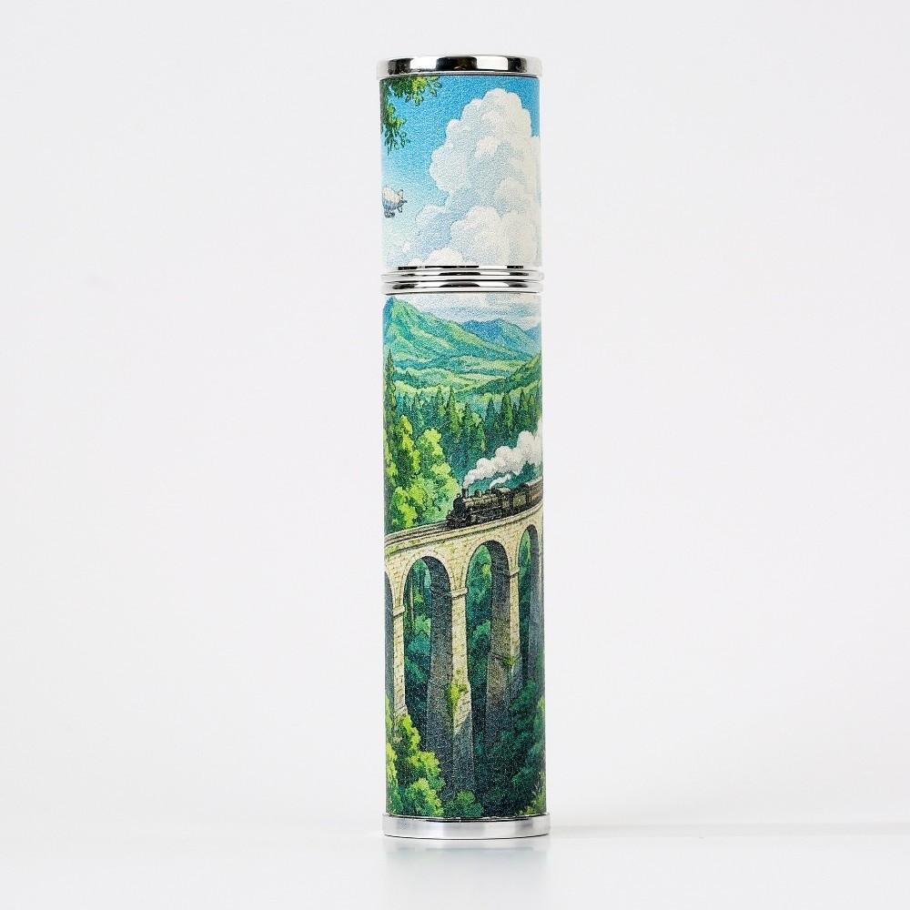 10ml Empty Perfume Atomizer Bottles PU Leather Spray Dispenser New Liquid Container Bottle Travel