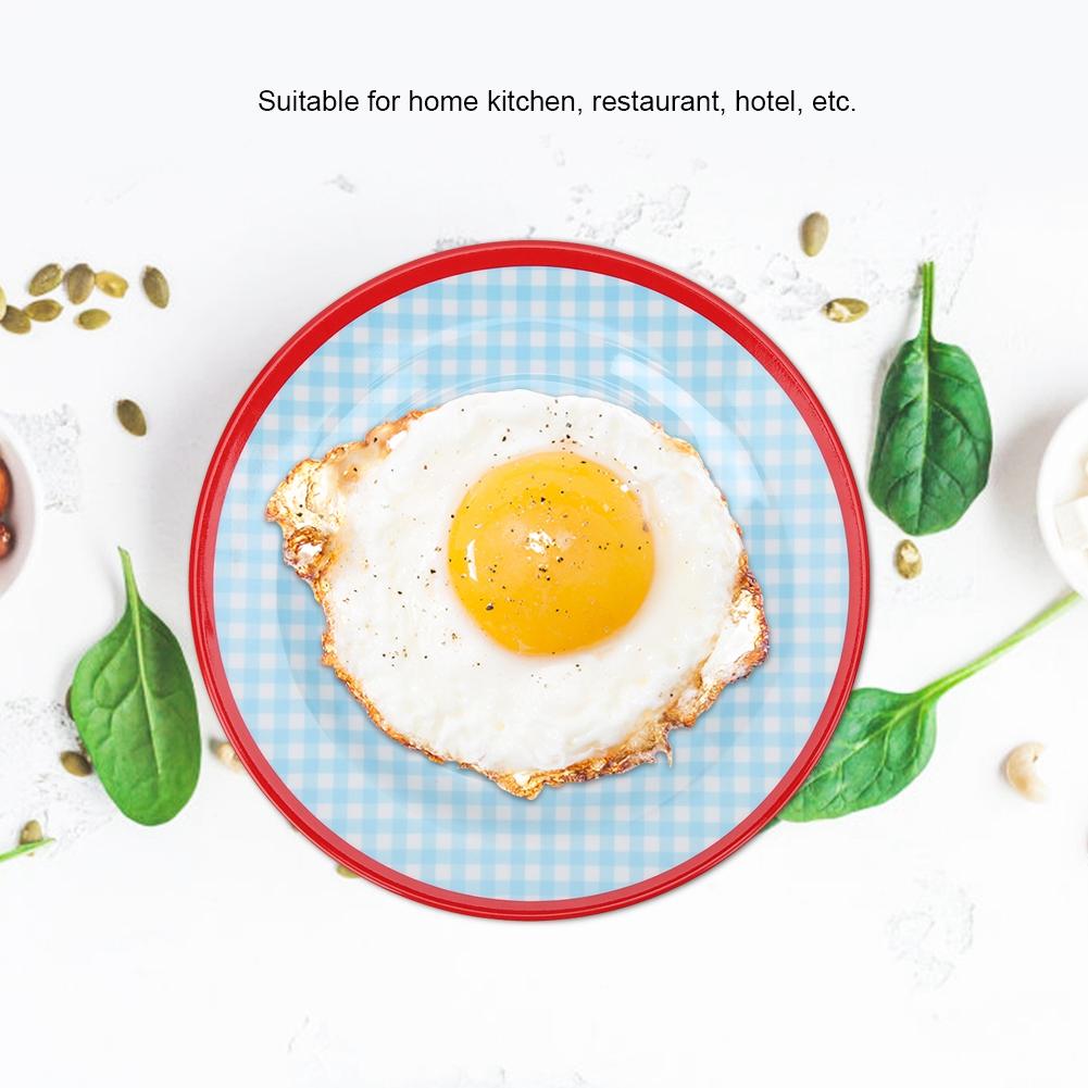 Тарелка 22 см Круглая Форма Обеденная Тарелка Блюдо Столовая Посуда Кухонный Инструмент для Дома Ресторана Отеля