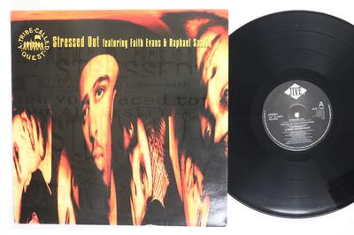 12-дюймовая пластинка A TRIBE CALLED QUEST Stressed Out JIVET404 JIVE 1996 UK Rap HipHopRB Б/у