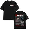 2025-26 Hot-selling Rapper Duki Duki 5202 MIXTAPE Album Men and Women T-shirt, Hip-hop Fashion T-shirt Pure Cotton Streetwear.