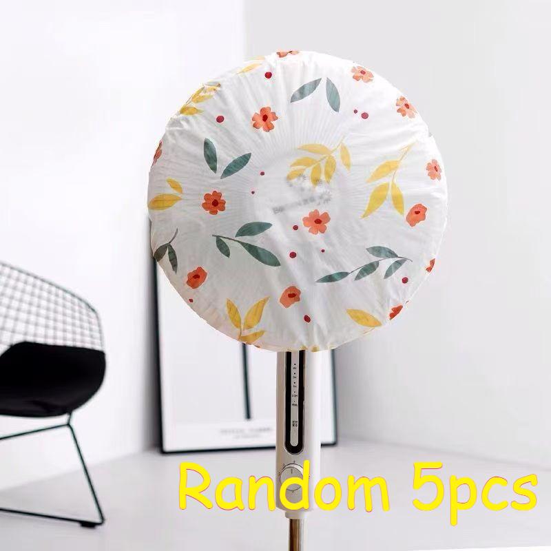 Random 5pcs Washable PEVA Full Wrap Air Conditioner Dust Cover, Household Wall‑Mounted AC & Fan Protector