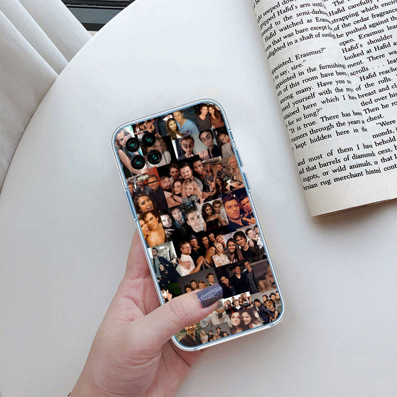 Чехол для телефона ED56 Дневники вампира для Motorola G34 G32 G31 G14 G84 G62 E32 G24 G72 G71 G73 G85 G200 G60S G60 G52 G51 G50 G42 G41 G32 G30