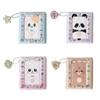 Cute Animal Theme Kpop Photocard Organizers 40 Pocket PVC Binder Book Mini Travel Photo Album with Charm for Fan Gift