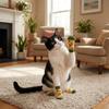 4PCS Wear Resistant Anti-Slip Dog Socks Breathable Dog Paw Protector Soft Dog Shoes  Outdoor