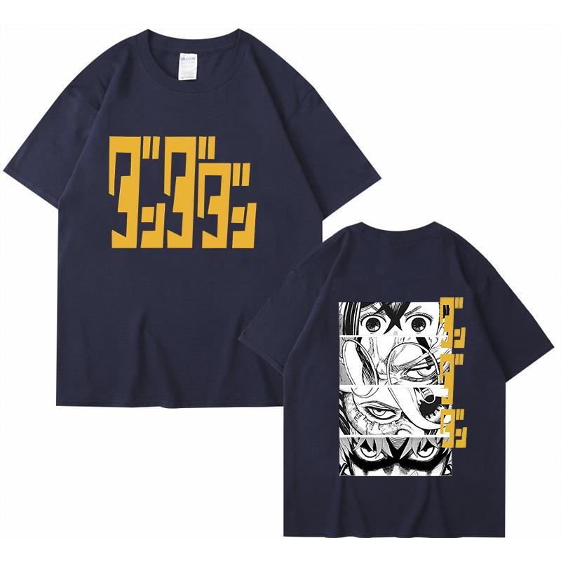 Dandadan Okarun хлопковая футболка унисекс женская дышащая классическая университетская футболка 2000-х годов корейская одежда эстетика хип-хоп