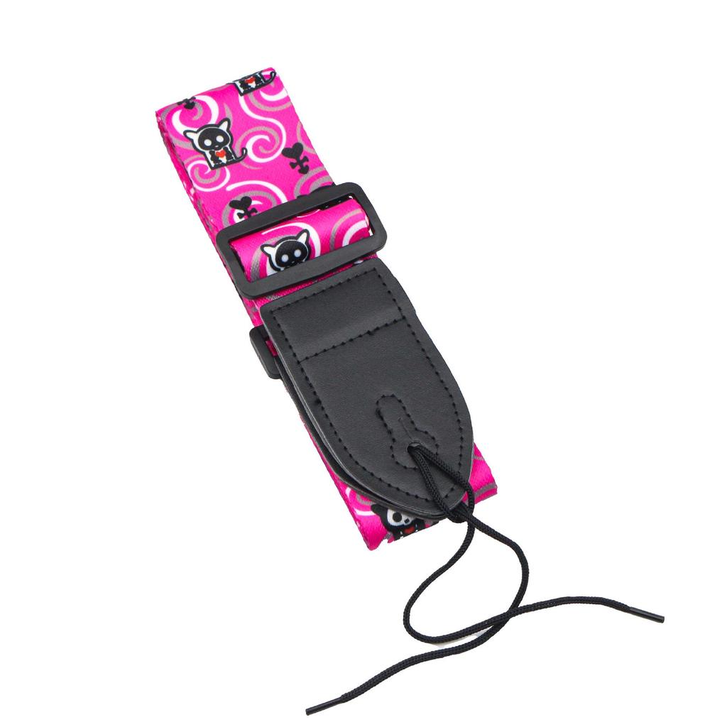 Полиэстеровый гитарный ремень в этническом стиле - Народный классический дизайн, Расширенное плечо для электро- и бас-гитар.