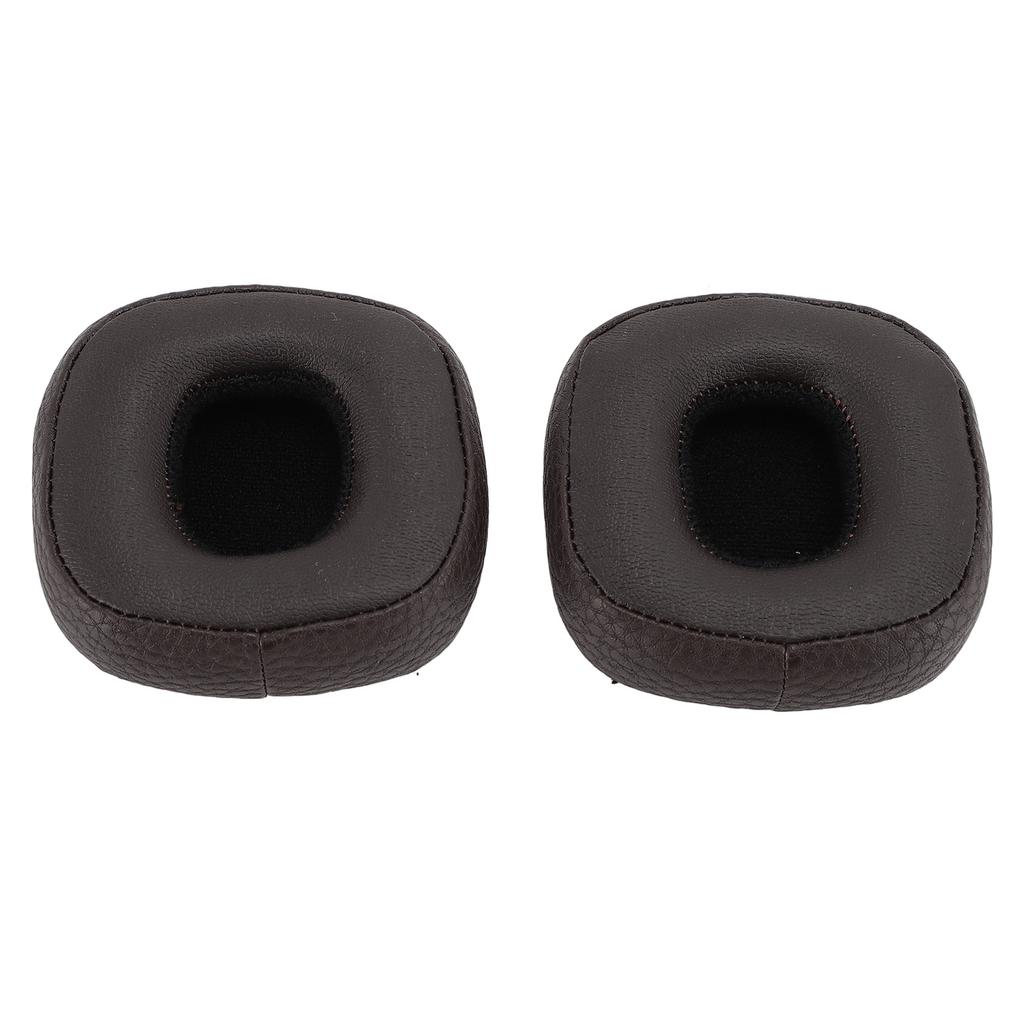 Headphone Ear Pad Protein Leather and Sponge Headset Replacement Ear Pad for Major III White