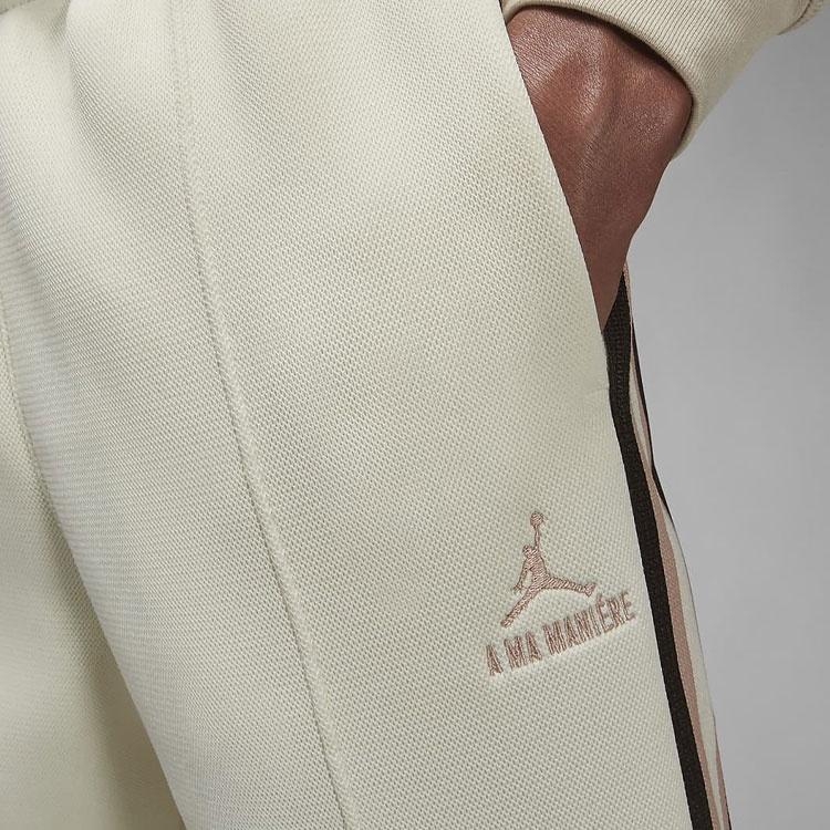 Air Jordan x A Ma Maniere Track Pant 'White' Men's DV7463-113