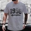 Vintage 1956 Birthday Tshirt Birthday Shirt Funny Retro Limited Edition Tee Tshirt For Unisex Tee Tops Short Sleeve Unisexs Clothing