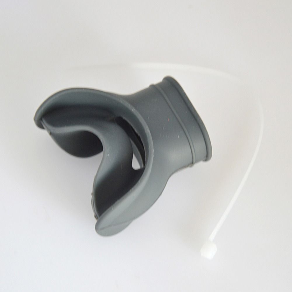 Universal Snorkel Regulator Mouthpiece Silicone Breathing Mouthpiece Ergonomic Diving Mouthpiece