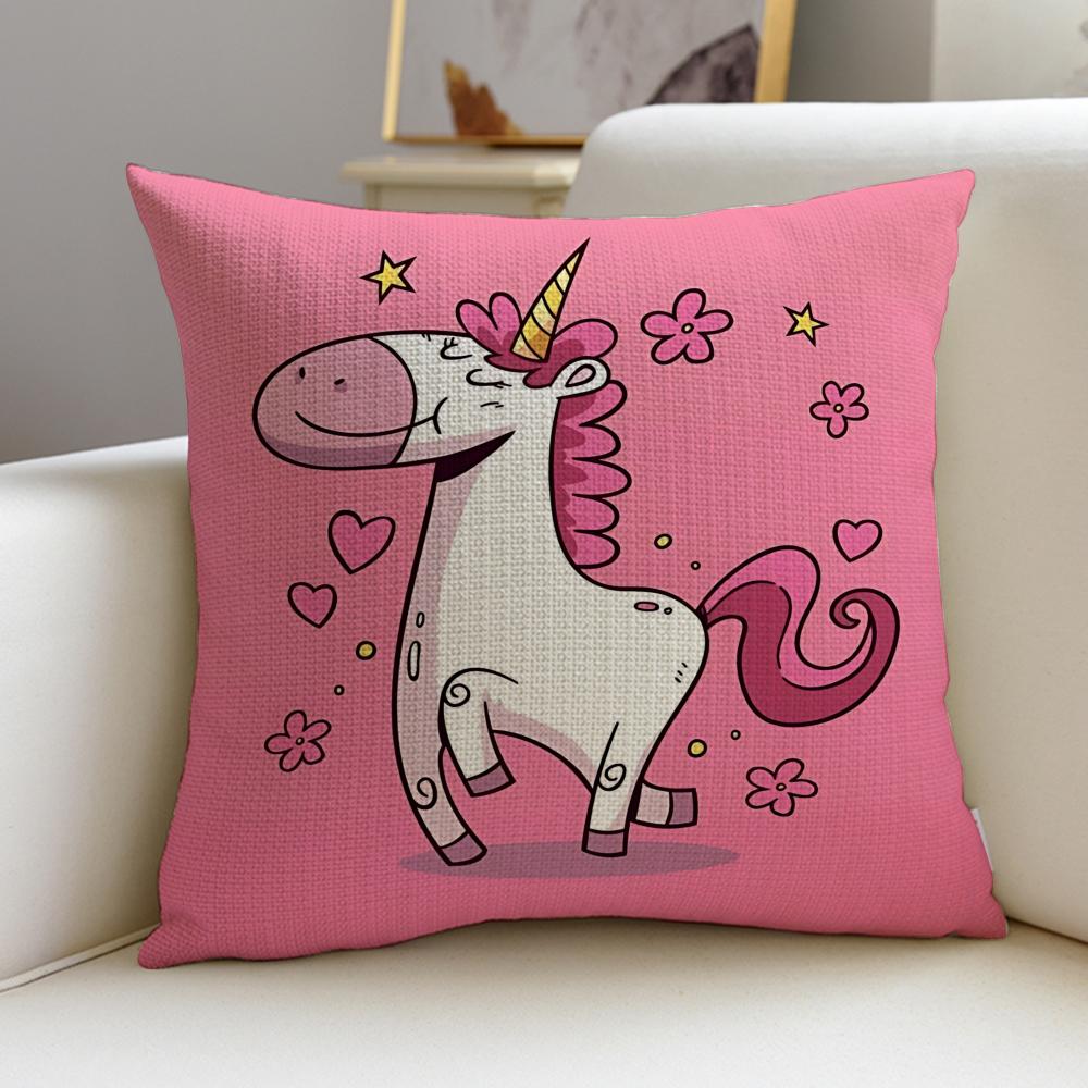 MMagical UnicornS Наволочка для подушки Шт Мягкие Декоративные Квадратные Наволочки x x Наволочки для Дивана Кушетки Домашней Спальни