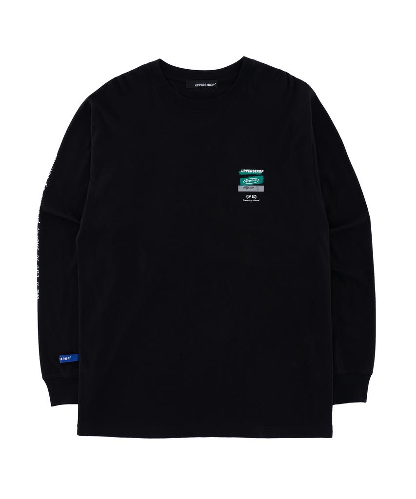 UPPERSTROP [Up9002] Arch Logo Graphic T-Shirt Black