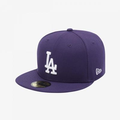 New Era Dodgers Mlb Базовая приталенная кепка Фиолетовая 15131699