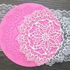 Flower Patterns Round Fondant Lace Chocolate Moulds Silicone Mold Cake Decorating Tools Sugar Craft
