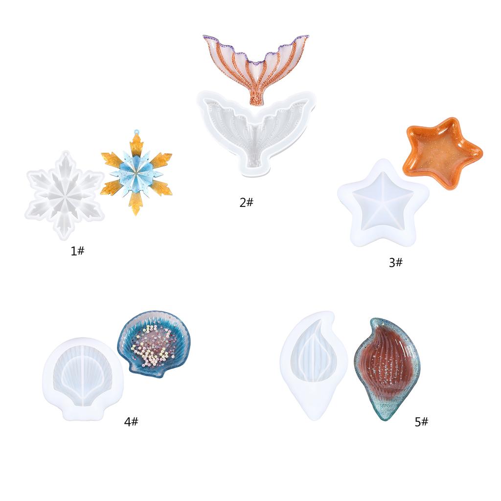 Silicone Mold Epoxy Resin Mould DIY Handmade Jewelry Accessories Table Decoration