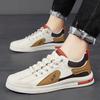 Men's Shoes Four Seasons New Low-top Foot Cover Korean Version Light Contrasting Color Board Shoes Youth Sports and Leisure Shoes Flat-soled Trend