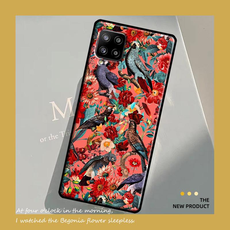 Чехол Garden Birds для Samsung Galaxy A54 A34 A52 A32 A22 A12 A13 A14 A23 A33 A53 A73 A51 A71