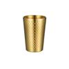 Hammered Texture Double-Wall Beer Cups Stainless Steel Milk Mugs New Cold Water Drinks Cup  Bar