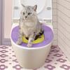 Cat Toilet Trainer Kit Reusable Litter Box Odor Control Urinal Seat Potty Cat Toilet Seat Insert Fits Standard Toilets