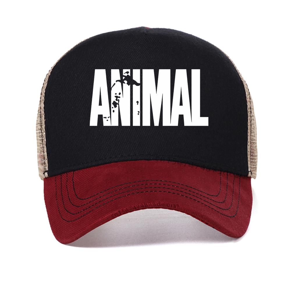 Кепка с принтом букв ANIMAL мужская летняя спортивная кепка модная женская сетчатая дышащая кепка от солнца для улицы повседневная крутая Тракер