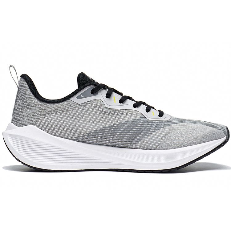 Кроссовки Li Ning Wu Shi Lite Casual Fabric Shock Absorbing Non-Slip Wear-Stick-Night для бега, мужские, кроссовки Shark-Gray ARST003-5