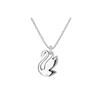 Swarovski Женские Серебряные Ожерелья Лебедь 5647872