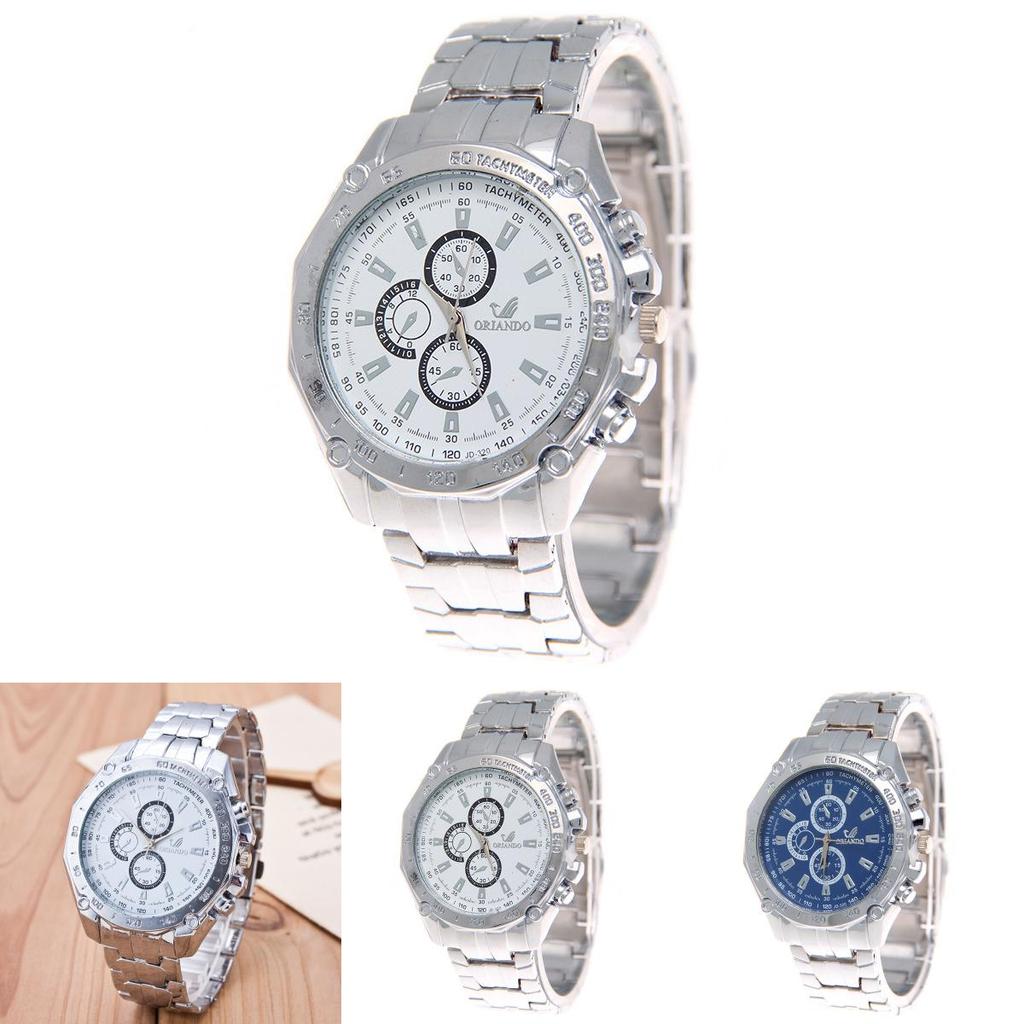 Mens Alloy Wristwatch With Analog Digital Display For Fashionable Gifting
