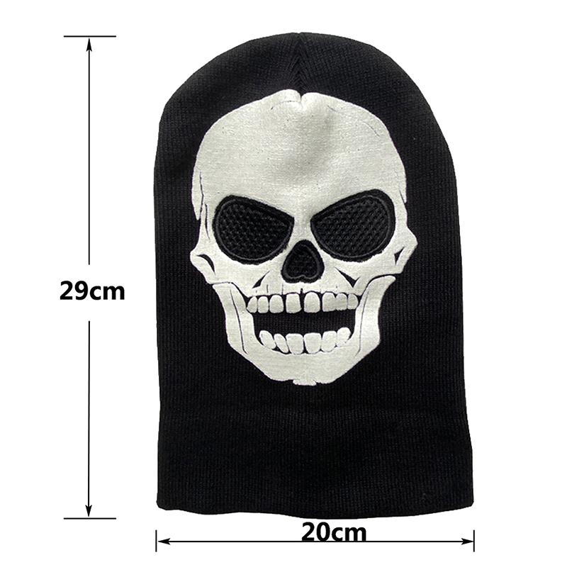 Модные Хэллоуин Скелет Призрак Перчатки Шляпа Креативные Светящиеся Полупалые Полностью Пальцевые Принт Теплые Дышащие Перчатки Подарки