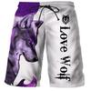 Шорты для ММА Wolf UFC Кикбоксинг Мужские Женские Унисекс Быстросохнущие Дышащие Спорт Зал Фитнес Тренировка