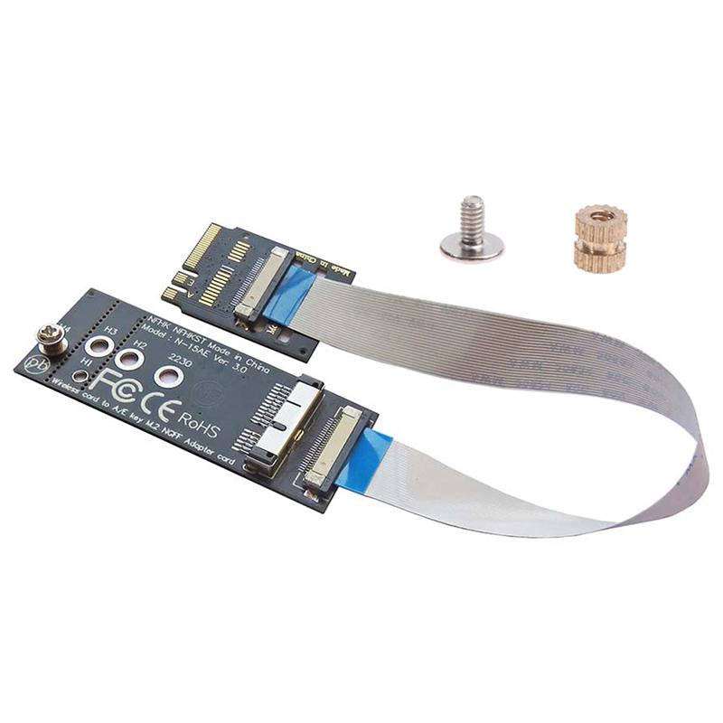 M.2 Wifi адаптер ключ A+E для Wifi карты Bcm94360Cd Bcm94331Cd Bcm94360Cs2