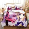 3D Print Anime FateStay Night Unlimited Blade Works Bedding Set Cartoon Anime Three-piece Set Adult Kid Bedroom Duvetcover Sets