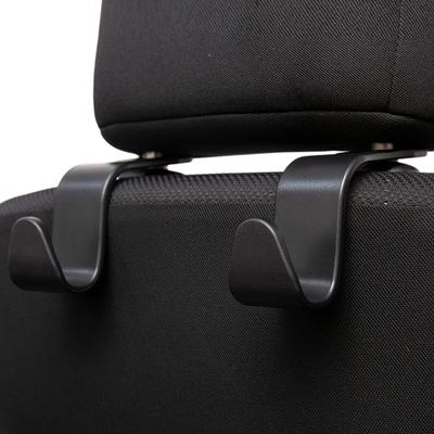 Универсальные крючки-вешалки на подголовник автомобиля - Прочные зажимы-органайзеры на спинку сиденья для внутреннего хранения, вешалки для спинок сидений автомобиля