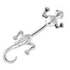 925 Silver Salamander Belly Button Ring
