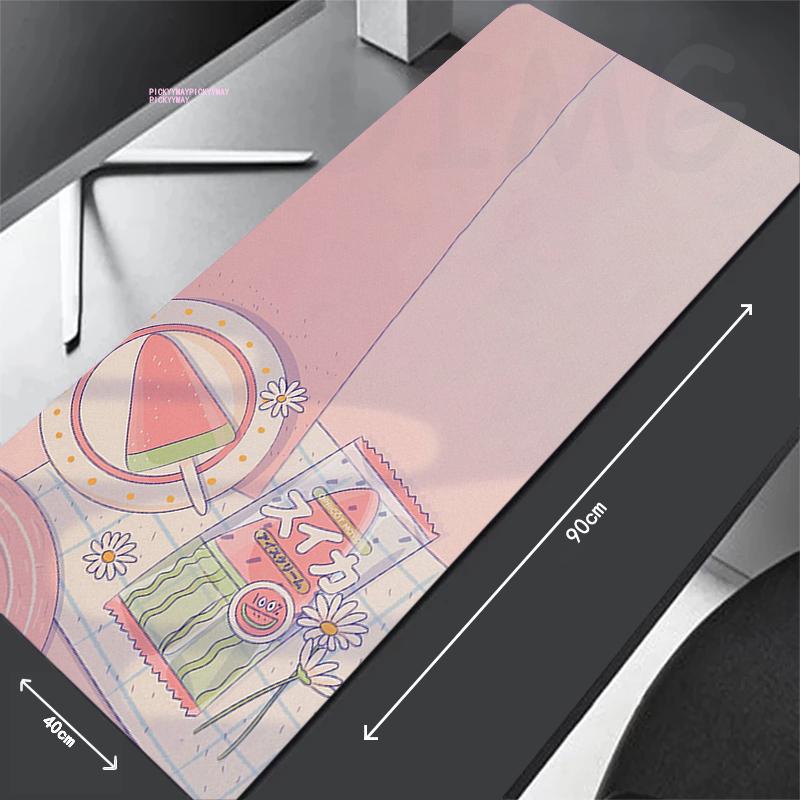 Cute Mouse Pads Gaming Mousepad Waterproof Gamer Mouse Mat Rubber Keyboard Mats Desk Pad Mousepads XXL xcm For Computer
