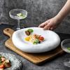 Irregular Shape Ceramic Plate Pastry Bread Sushi Steak Plate Japanese Home Kitchen Tableware Dessert Plate Decoration Dinner Set