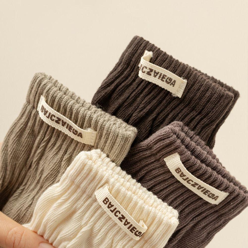 Elastic Knitted High Socks Warm JK Stockings Fashion Autumn Winter Long Socks  for Women Girls