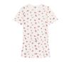 Petit Bateau Short Sleeve Pajamas A0CQN M Off-White/Multicolor