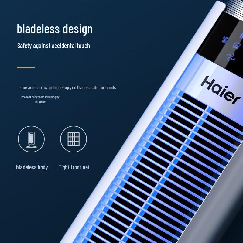 HAIER Башенный вентилятор с дистанционным управлением, штепсель CN (адаптер в комплекте)