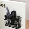 Adjustable Hanging Hair Tool Organizer Wall Mounted Hair Dryer Holder  Home Storage