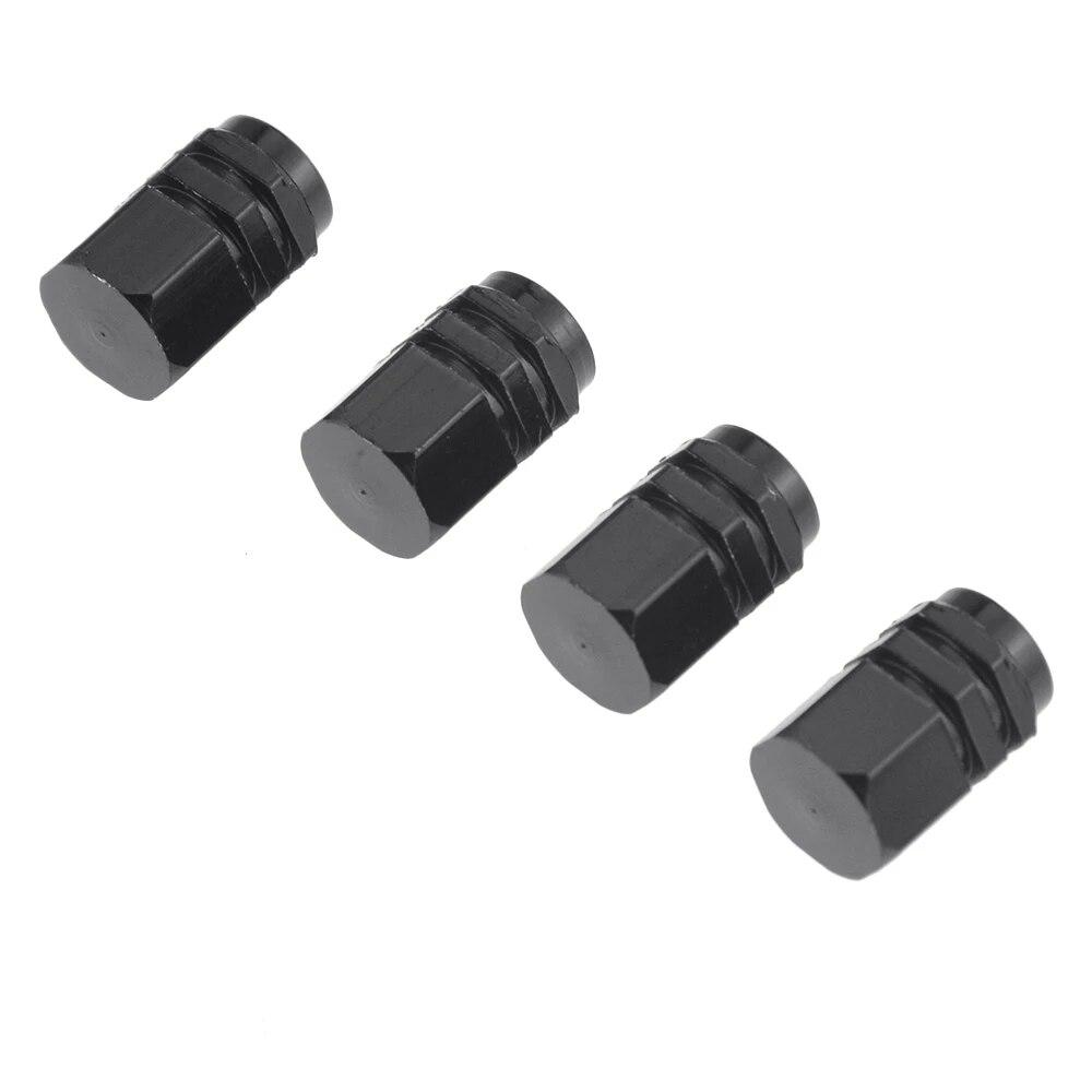 4 шт./лот, колпаки для колес, противоугонные алюминиевые автомобильные колеса, шины, клапаны, колпачки для воздушных клапанов, герметичная крышка